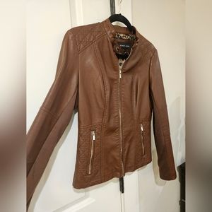 Faux Leather Jacket